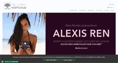 Desktop Screenshot of newnordic.dk